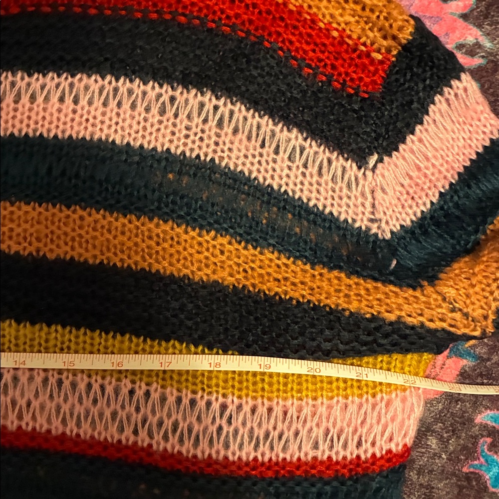 Striped Multicolor Sweater - Picture 2 of 3